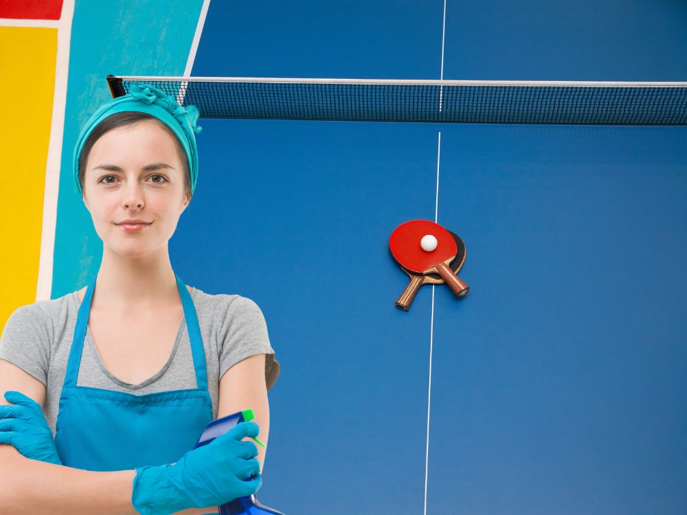 How Do You Clean A Table Tennis Table?